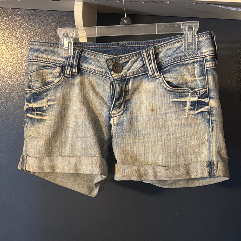 Candie's Light Blue Denim Shorts